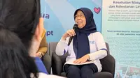 SLB Ulaka Penca, Jakarta Selatan (Jaksel), Ratmarini dalam peringatan Hari Jantung Sedunia bersama Siloam Heart Hospital di Depok, Senin (29/9/2025). Foto: Liputan6.com/Ade Nasihudin.