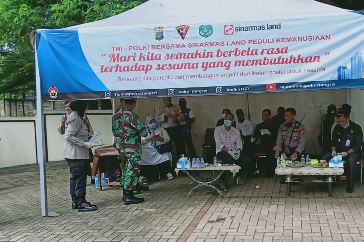 Sinar Mas Land Sebar Paket Pangan ke warga sekitar BSD City