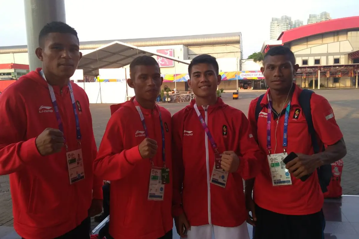 Petinju andalan Indonesia di Asian Games 2018.