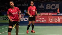 Ganda putri Indonesia, Anggia Sitta Awanda/Ni Ketut Mahadewi Istirani, gagal menyegel tiket semifinal Indonesia Open.