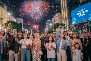 Berapa Hari Lagi Malam Tahun Baru  (Ilustrasi AI)