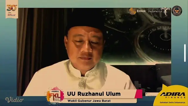 Wakil Gubernur Jawa Barat UU Ruzhanul Ulum