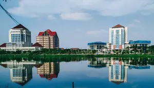 Danau Universitas Negeri Surabaya (Unesa).  (Istimewa)
