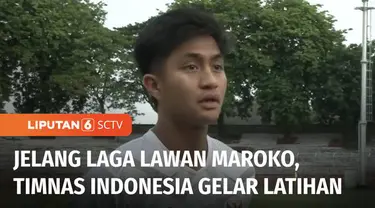 Jelang laga terakhir melawan Maroko di penyisihan Grup A, Tim Indonesia U-17 menggelar latihan di Gelora 10 Nopember Surabaya. Garuda Muda ini juga targetkan kemenangan untuk bisa lolos ke babak 16 besar Piala Dunia U-17.