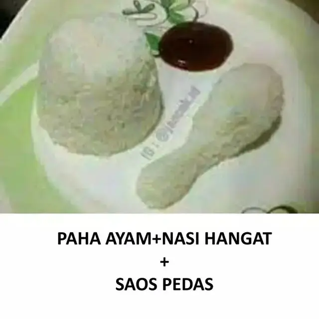 6 Potret Ayam dari Nasi Ini Nyeleneh, Menu Anak Kos di Akhir Bulan