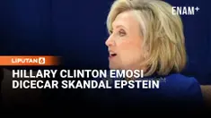 Mantan Menteri Luar Negeri Amerika, Hillary Clinton, emosi saat dicecar mengenai skandal dan hubungannya dengan Jeffrey Epstein. Sambil menggebrak meja, Hillary marah dan meninggalkan ruangan konferensi pers.