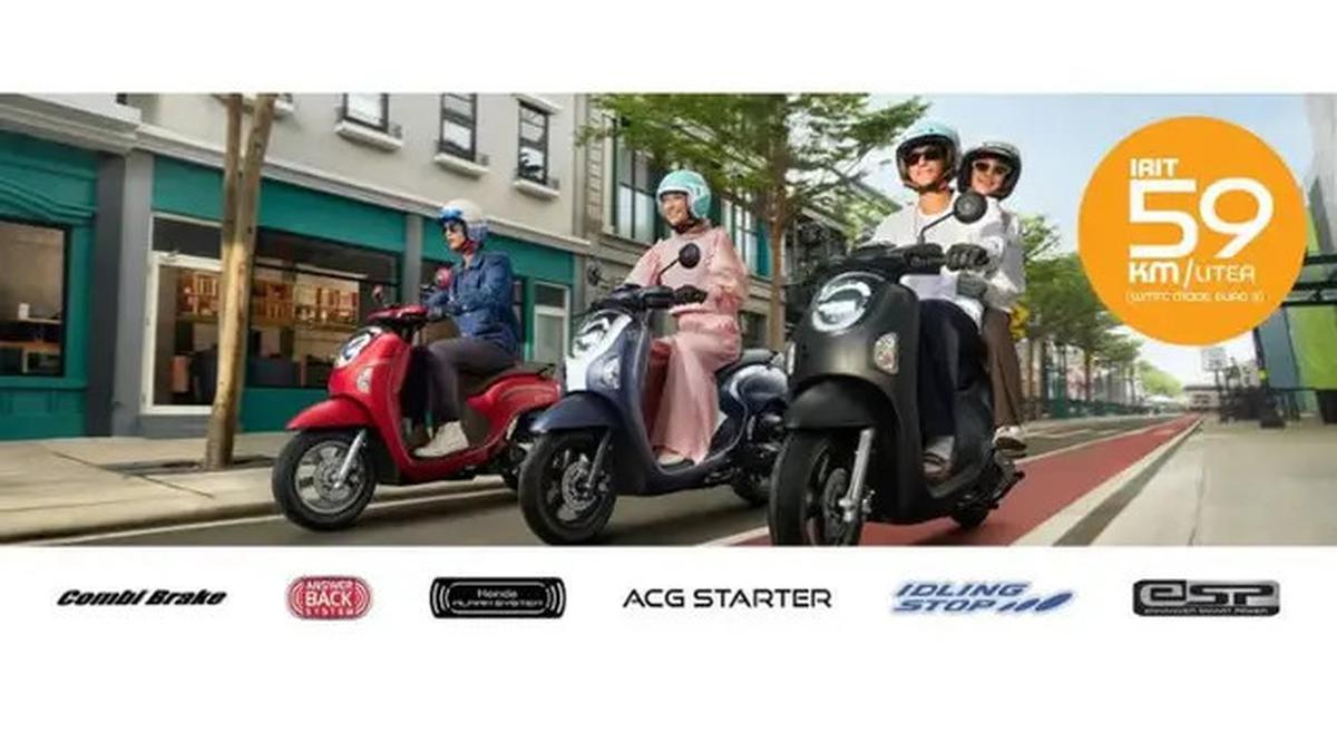 Harga Honda Scoopy Terbaru April 2025, Skuter Stylish dengan Fitur Modern dan Performa Andal