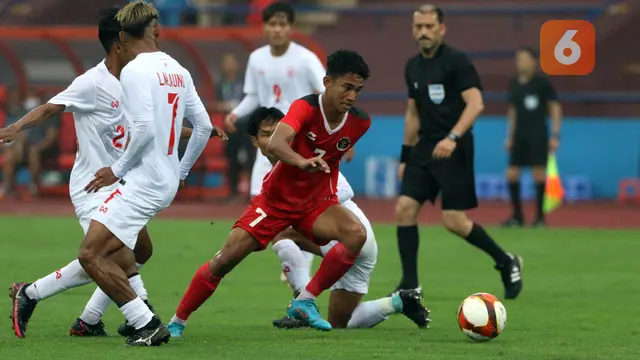 Foto: Gol Cepat Egy dan Witan Jadi Angin Segar Timnas Indonesia U-23 Bungkam Myanmar dan Lolos ke Semifinal SEA Games 2021