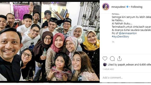 Ayu Dewi (Foto: Instagram)