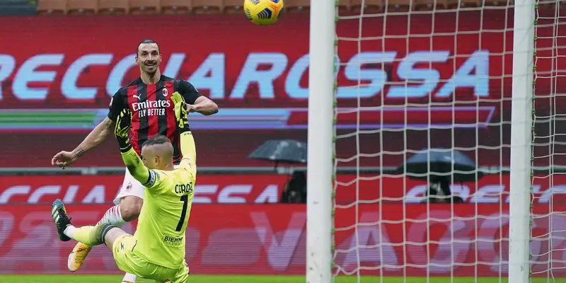 Bantai Crotone 4-0,  AC Milan Rebut Kembali Puncak Klasemen