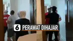 Jagat maya dihebohkan dengan video keributan di sebuah kamar rumah sakit.