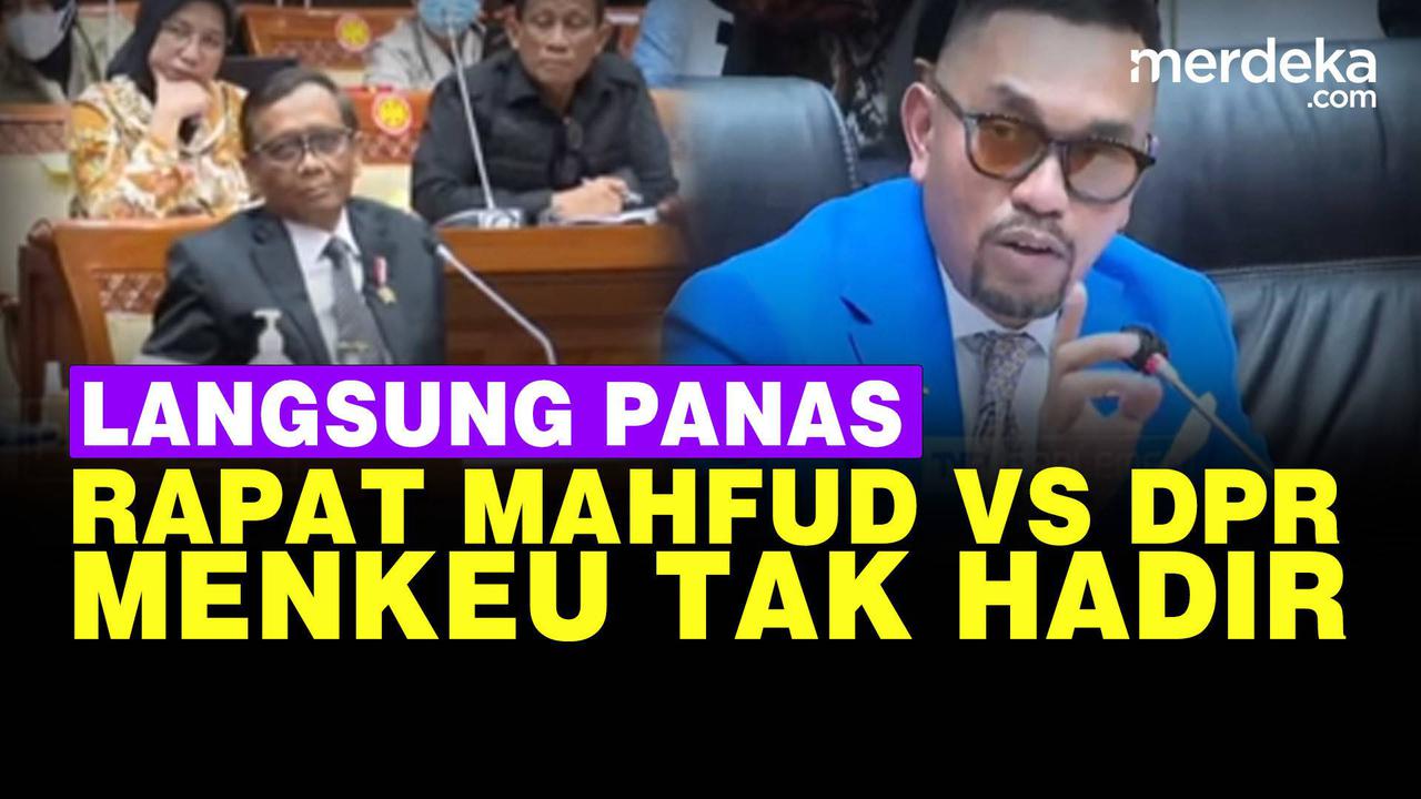 VIDEO: Anggota DPR Kesal Sri Mulyani Tak Hadir Rapat Transaksi Rp349 T Kemenkeu