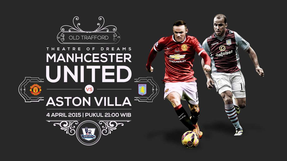 Susunan Pemain Manchester United vs Aston Villa Bola