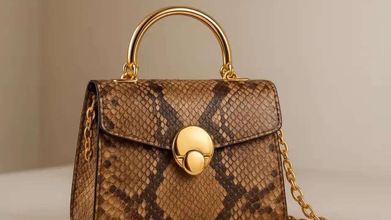 8 Model Tas Sisik Ular yang Elegan, Pilihan Stylish untuk Tampil Lebih Mewah