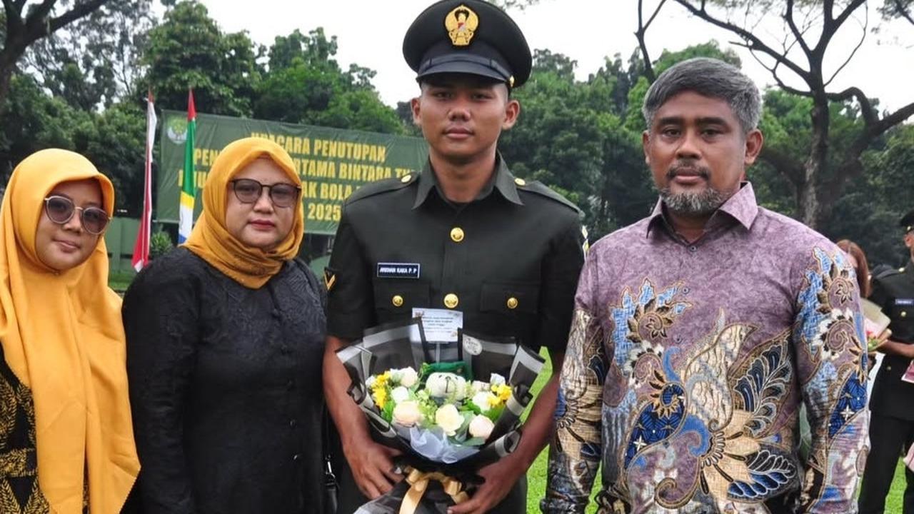 Potret Terbaru Arkhan Kaka Resmi jadi Prajurit TNI, Ayahnya Ungkap Cita-cita Lain di Luar Sepak Bola