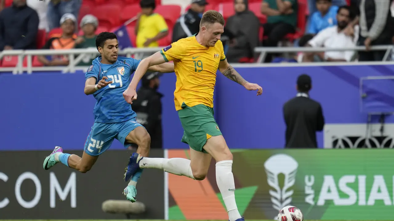 Duel seru Piala Asia antara Australia melawan India