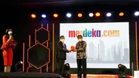 Kementerian Pertanian (Kementan) raih penghargaan di Merdeka Award 2021.