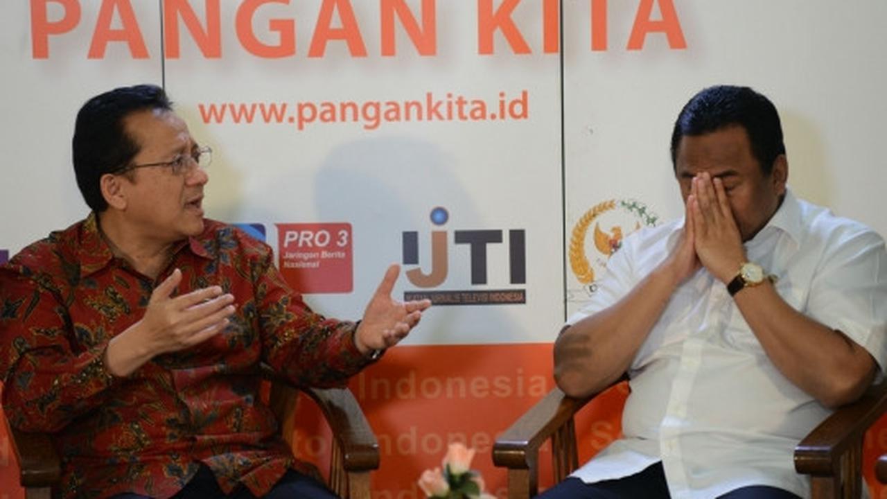 Irman Gusman ajak Rachmat Gobel bahas sertifikasi makanan halal
