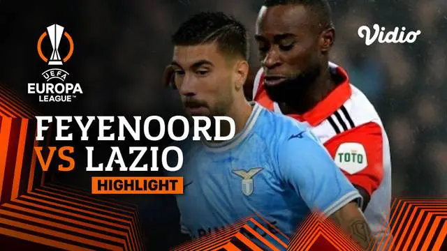 Berita video highlights Liga Europa pertandingan antara Feyenoord melawan Lazio pada laga terakhir grup F Liga Europa, Jumat (4/11/2022) dini hari WIB.