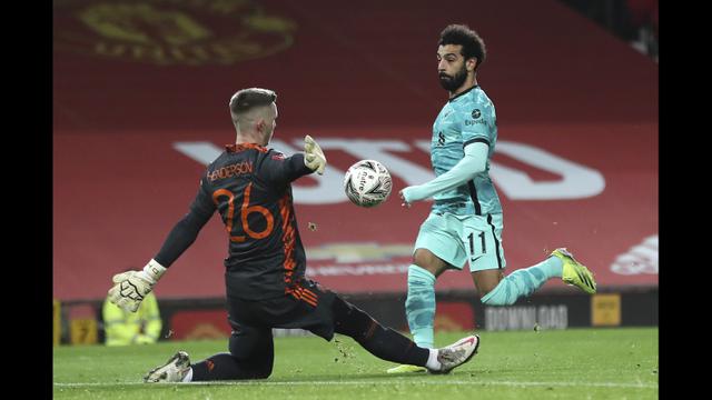 FOTO: Manchester United Tendang Liverpool dari Piala FA