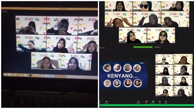 Viral Bukber Online Ini Kreatif, Silaturrahmi Tetap Terjaga di Tengah Pandemi