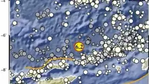 Gempa Magnitudo 6,2 Guncang Maluku Barat Daya, Tidak Berpotensi Tsunami