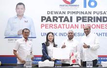 FOTO: Partai Perindo Deklarasikan Dukungan untuk Dominggus-Lokatani di Pilgub Papua Barat 2024