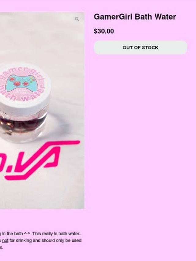 selebgram jual air mandi bekas