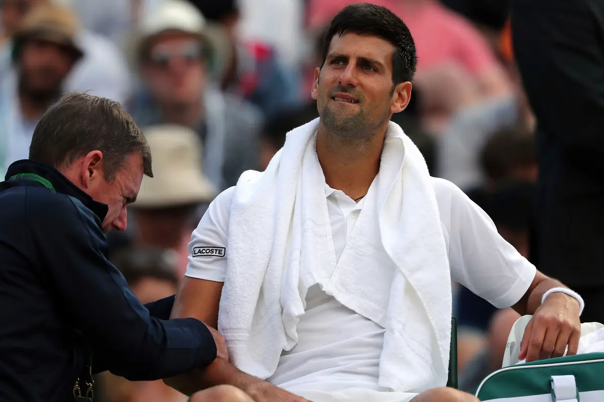 Novak Djokovic Mengundurkan Diri dari Wimbledon 2017
