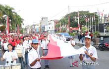 Semarak HUT RI ke-81, Pemprov Maluku Gelar Parade Kebangsaan Merah Putih