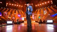 JJ Lin menggelar konser bertajuk "JJ20 WORLD TOUR" di Indonesia Arena, Senayan, Jakarta, pada Sabtu (24/08/24).