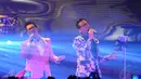 Konser kolaborasi Kerispatih bersama Sammy Simorangkir di Colosseoum Club, Jakarta, Kamis (24/4/14). (Liputan6.com/Andrian M. Tunay)
