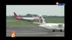 Sempat ditutup karena landasan pacu mengelupas, Bandara Juanda, Surabaya, kembali beroperasi.