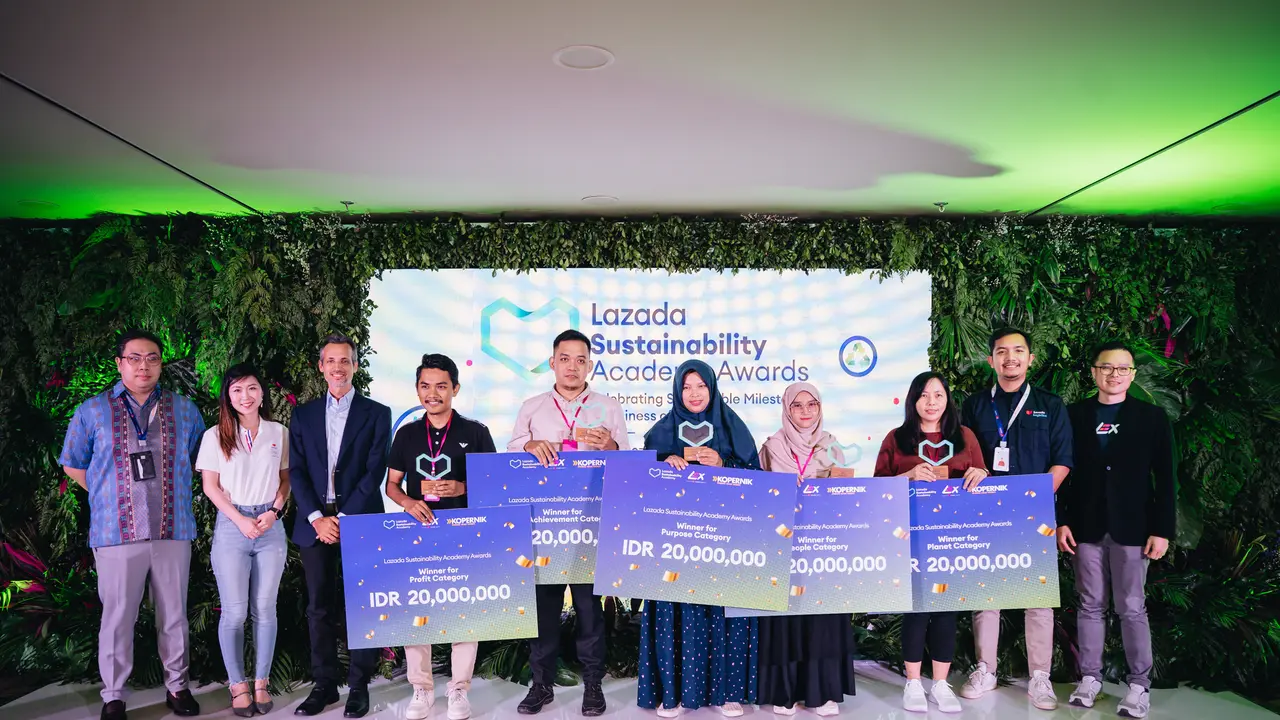 Lazada Sustainability Academy Awards 2024, Dorong Para Pelaku Usaha Lokal Terapkan Bisnis Berkelanjutan 