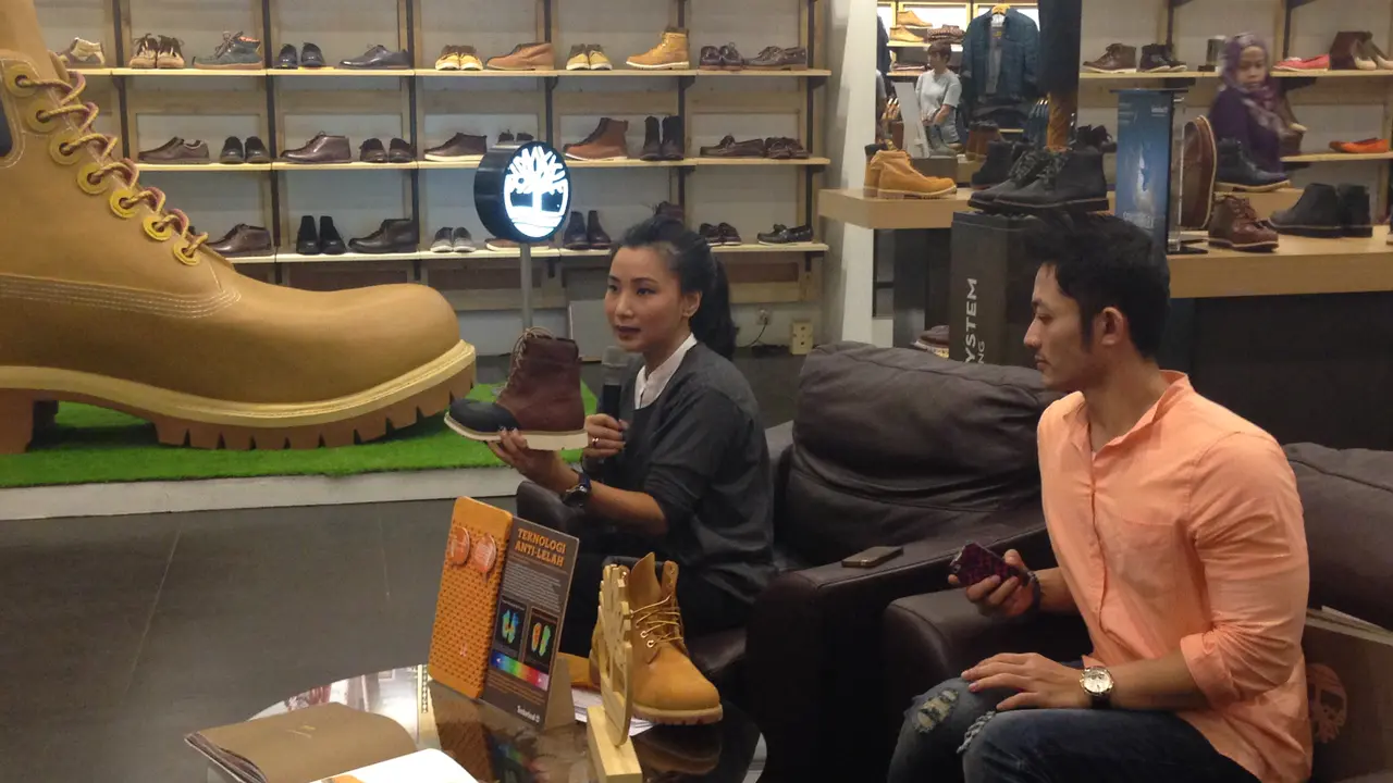 Timberland Hadirkan Yellow Boot Super Besar di Senayan City
