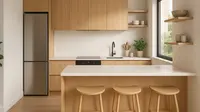10 Desain Dapur Kecil Minimalis Modern dengan Konsep Open Space, Bikin Betah saat Masak