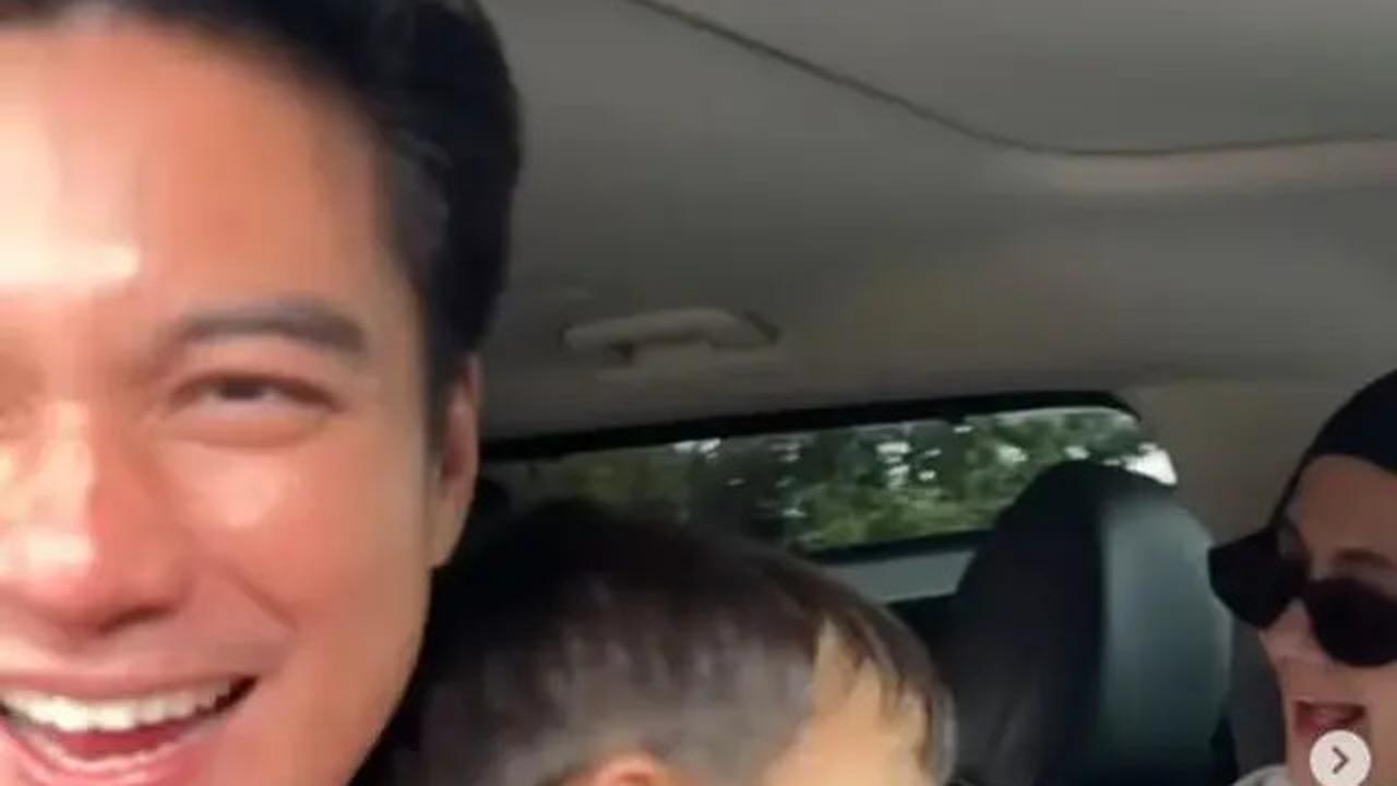 Masih Proses Cerai, Ini 6 Potret Baim Wong dan Paula Kompak Urus Anak di Hari Imlek