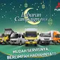 Manjakan konsumen di Bulan Ramadan, lebaran dan setelah lebaran Mitsubishi Fuso berikan diskon service besar-besaran.