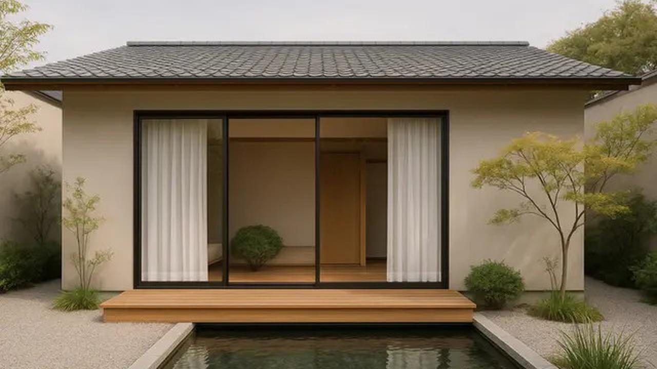7 Desain Rumah Minimalis Gaya Jepang Modern 1 Lantai 2025, Simpel dan Menenangkan