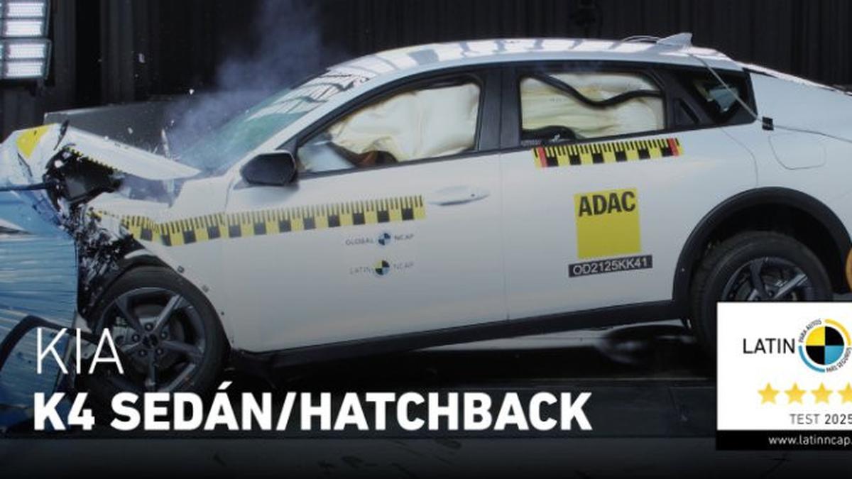Kia K4 Raih Rating 5 Bintang di Uji Tabrak Latin NCAP 2025