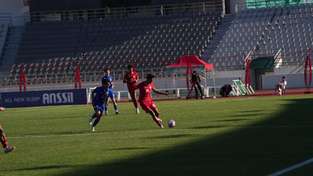 Foto: Rotasi Pemain, Timnas Indonesia U-20 Takluk Dua Gol Tanpa Balas dari Thailand U-20 pada Laga Kedua Turnamen Seoul Earth on Us Cup 2024