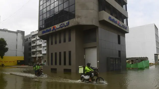 Hujan Muson, Pakistan Dilanda Banjir