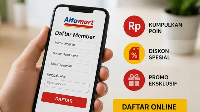 Cara Daftar Member Alfamart