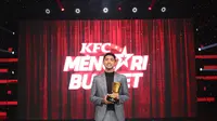 Ghatfaan jadi Juara KFC Mencari Bucket. (ist)