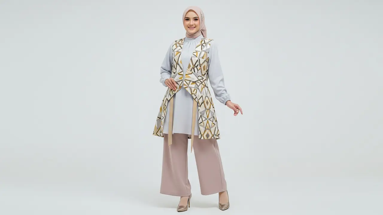 Inspirasi Tren Baju Rompi Lepas untuk Lebaran 2026