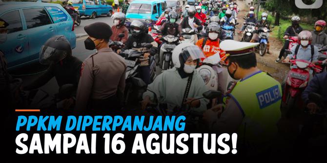 VIDEO: PPKM Diperpanjang, 26 Kabupaten/Kota Turun ke Level 3
