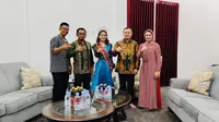Bupati Paser Terima Kunjungan Zia, Minta Restu Ikuti Pemilihan Putri Pariwisata Indonesia 2024