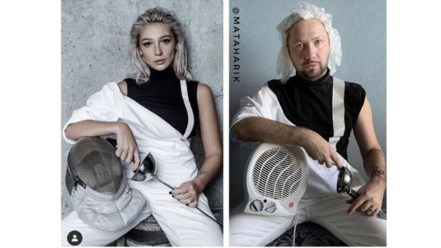 5 Parodi Low Budget dari Foto Selebriti Ini Bikin Ngakak