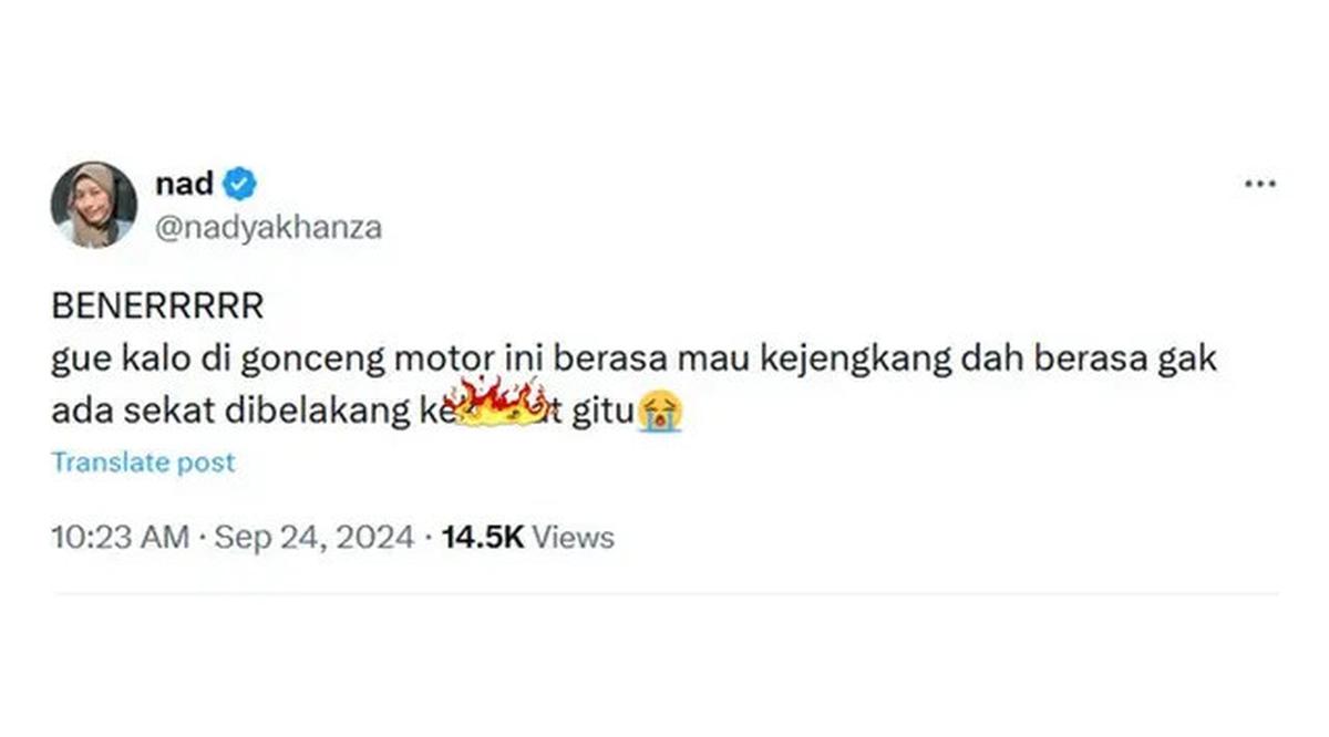 6 Cerita Apes Netizen ketika Dibonceng Motor, Enggak Nikmati Perjalanan