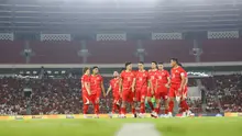 Timnas Indonesia pada laga FIFA Matchday melawan Mozambik di SUGBK, Jakarta, Selasa (9-6-2026). (Bola.com/Bagaskara Lazuardi)
